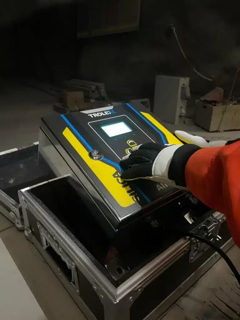 Modelo de Monitor de Sílice AIR XS.