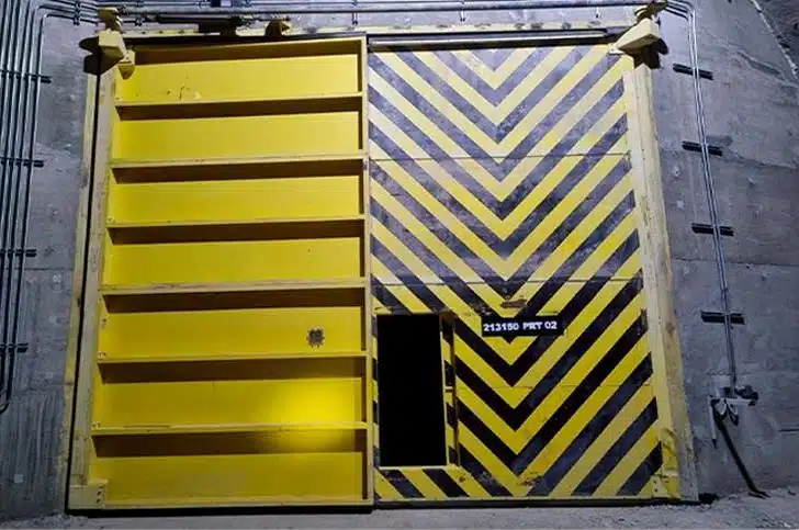 El pre-armado metálico de las puertas AMD facilita su instalación.