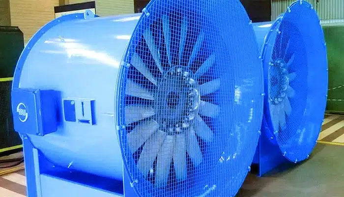 La línea de ventiladores axiales JetStream está diseñada para la ventilación principal de minas.