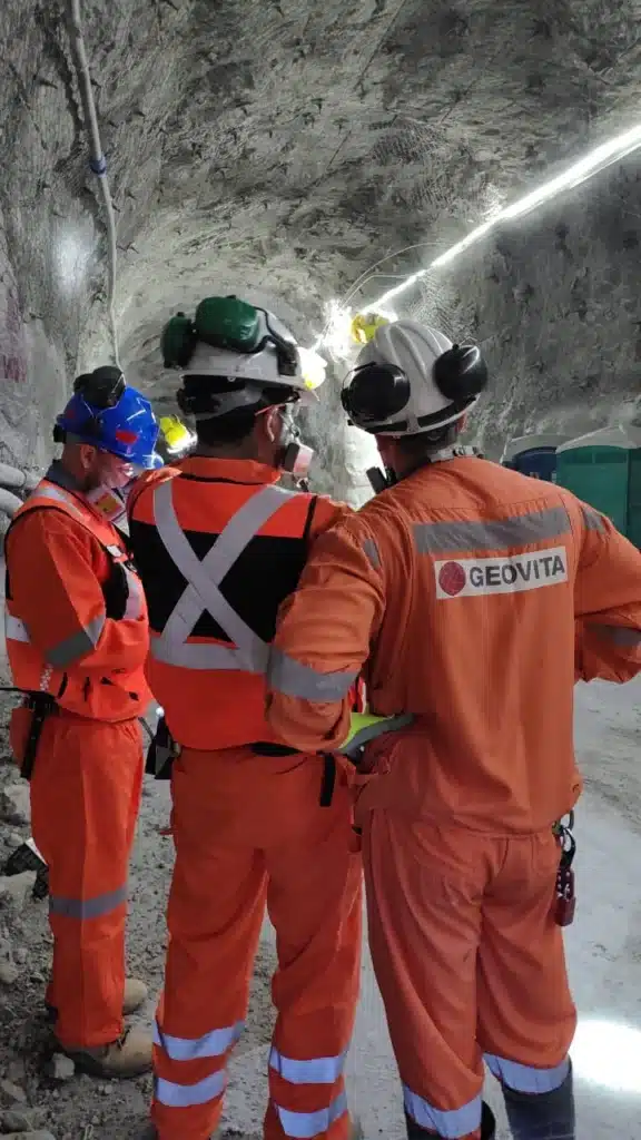 Valoración de las condiciones en mina.