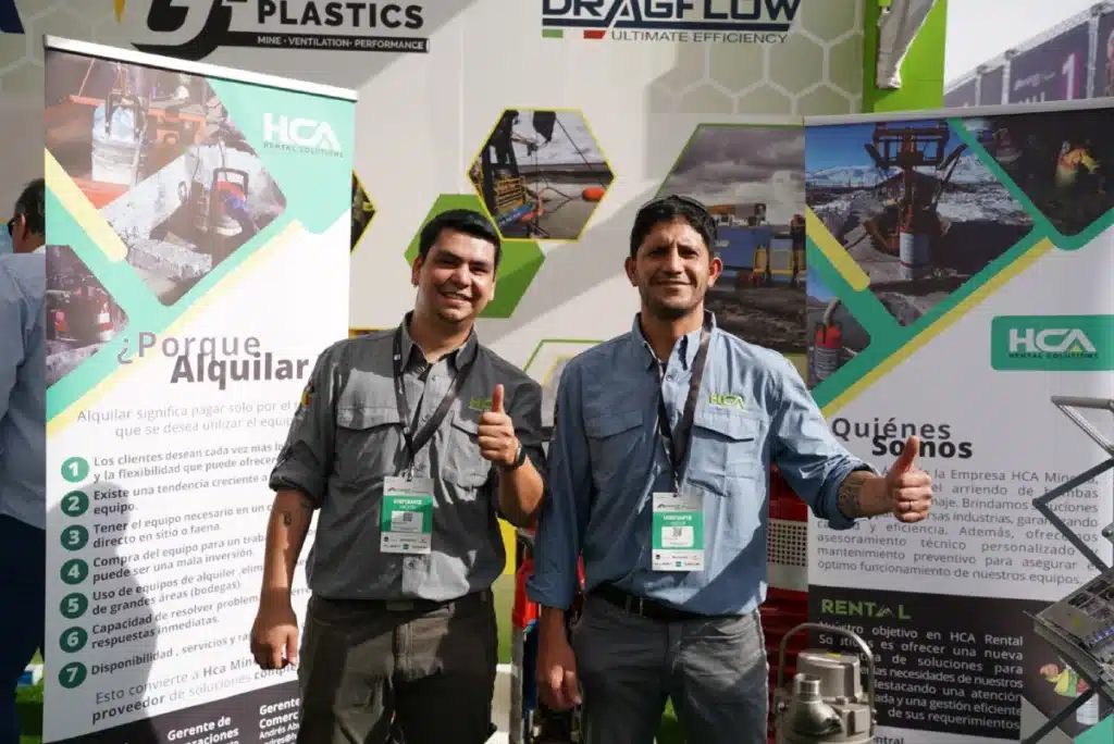 HCA Rental Solutions fue parte de las innovaciones en Expomin 2025.