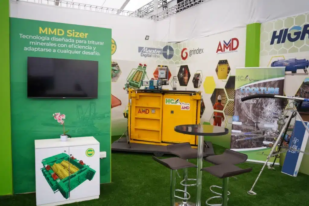 Nuestro stand en Expomin 2025 mostró servicios y soluciones confiables en Ventilación y Drenaje para la minería.