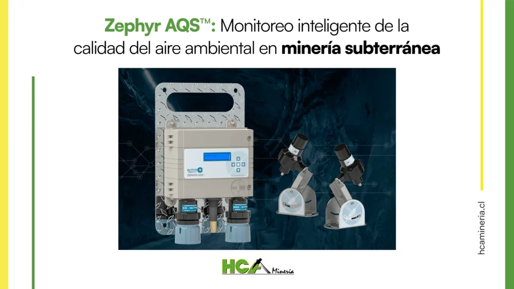 Zephyr AQS™, la estación de monitoreo de calidad del aire ambiental de Maestro Digital Mine.